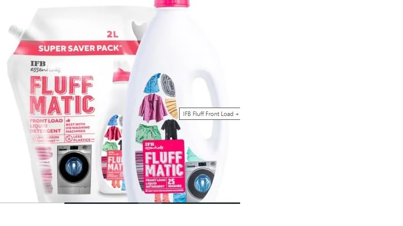 Fluff Front Load + Fluff Matic Refill Pack - Front Load Fabric Care 1 L + 2 L Fluff Front Load + Fluff Matic Refill Pack - Front Load - Combo (B0DF2PD194) Amazon Price History, Amazon Price Tracker