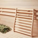Home Deluxe – Traditionelle Sauna – Skyline L – Holz: Hemlocktanne – Maße: 120 x 150 x 190 cm – inkl. komplettem Zubehör | Dampfsauna Aufgusssauna Finnische Sauna - 7