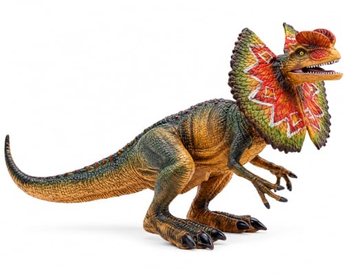 Gemini&Genius Dilophosaurus Action Figure Dinosaur World Dino Park Toys