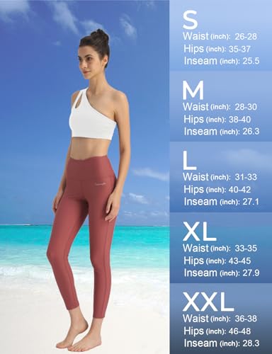 Image of Ubestyle UPF 50+ High Waist Women's Swim Pants Swim Leggings Swimming Tights Rash Guard Pants Sun Protective