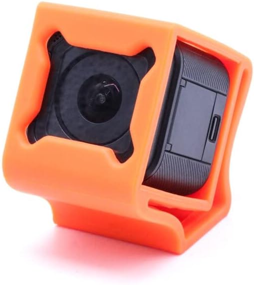 Replacement Part For TCMM 360 Degree Camera Mount Install Holding Base Support Covered Seat For Fpv Drone Frame Kit Session 3 - (Color: Orange)
