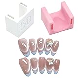Cat Eye Gel Magnet Tool, 2 Stück U-form Katzenaugen-Magnet, Multifunktionaler Magnet für Katzenaugen-Gellack Nageldesign Tools