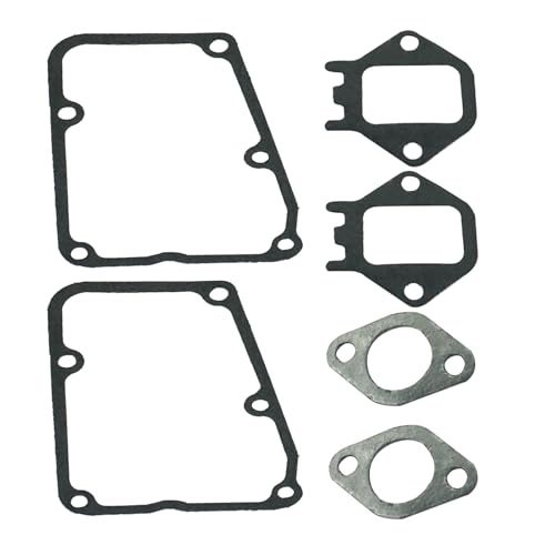 Image of Pack of 2 11004-7027 Gasket Head for Kawasaki FS481V FS541V FS600V FR600V with 11061-1285 Rocker Arm Housing 11061-7089 Manifold 11061-7096 Insulator Gasket