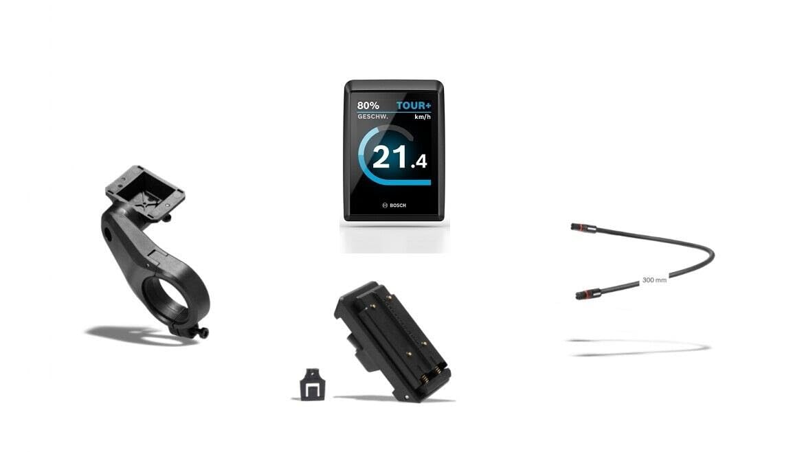Nachrüstkit Display Kiox 500 mit 1-Arm-Halter Kit 31,8mm für Bosch SMART System BES3 Set (BHU3700) + (BDSYYYY)