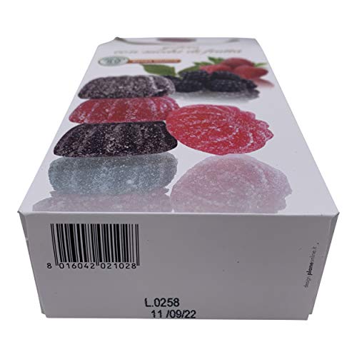 BlackBerry & Raspberry - Fruit Jellies Italian Le Preziose 200g