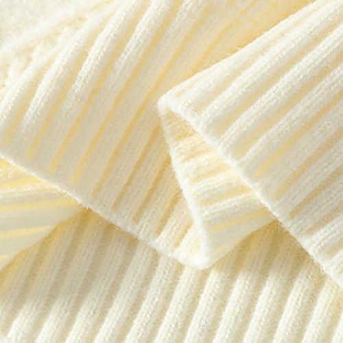 Mens Pullover Sweaters Oversized Crewneck Cable Knit Sweaters Long Sleeve Knitted Casual Solid Vintage Loose Top4