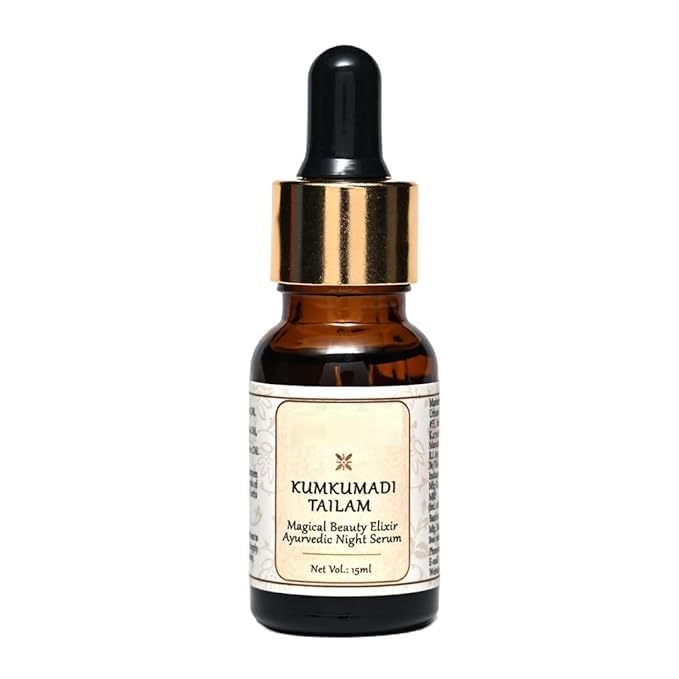 pp Kumkumadi Tailam Night Serum Oil Non-Sticky | All Skin Types- 15ml