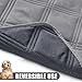 Smiry Waterproof Dog Bed Cover Blanket 30x70, Soft Reversible Pet Blanket, Washable Leakproof Cats Dogs Couch Cover for Sofa, Couch, Furniture, Grey/Dark Grey