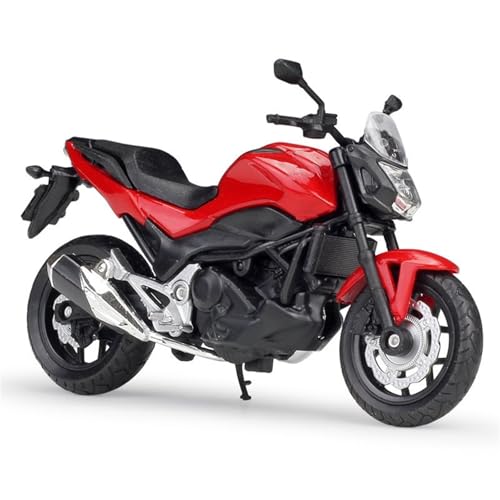 Modèle de moto en alliage miniature NC750S 2018 échelle 1:18 collection avec décor