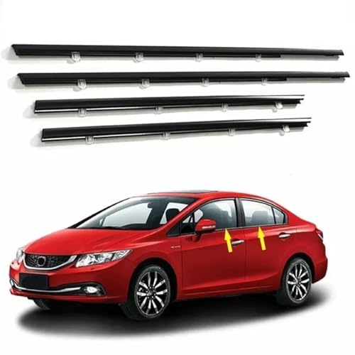 Joints étanches vitres Honda Civic pour rouler au sec
