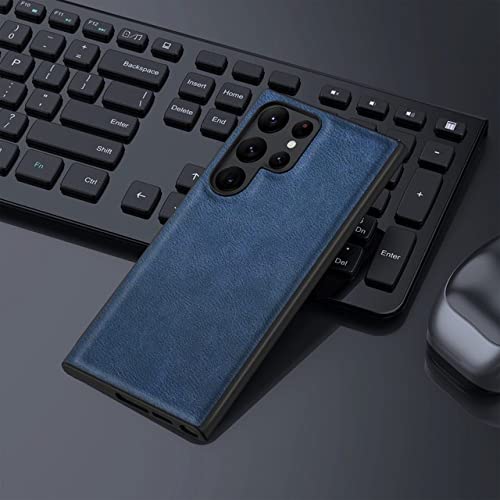 Coque Samsung Galaxy S23 Plus en cuir souple pour le bureau et les sorties
