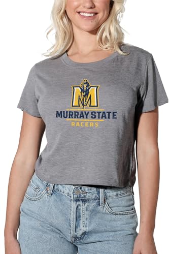 Murray State University Official Distressed Primary, Athletic Heather, XL