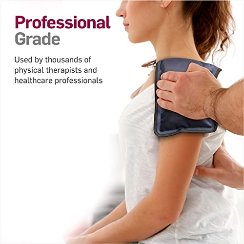Flexikold Gel Ice Pack (Half Size: 7.5" X 11.5") - Two (2) Reusable Cold Therapy Packs - 6303-Cold - Professional Cold Pack - 2 Pack By Natracure #TOP2