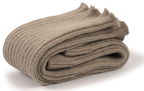 Image of BomKinta Leg Warmers for Women - Soft Fashion Knit Calf Accessories Gifts - Cute 80s Ruffle Leg Sleeves for Party Yoga
