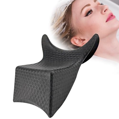 UPIQNG Shampoo Bowl Neck Cushion Shampoo Sink Neck Rest Hair Washing Bowl PVC Neck Tray Hair Backwash Basin Neck Rest Pillow for Beauty Salon Hair Spa