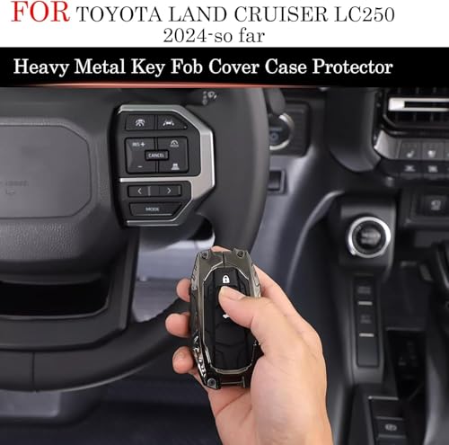 Image of BKN Luxury Metal Silicon Waterproof Transformer Car Key Cover with Keychain & Full Protection for Grand Vitara, Victoris, Baleno, Fronx, Ignis, Ertiga, Dezire, Brezza (GLANZA) (3 Button Flip Key)