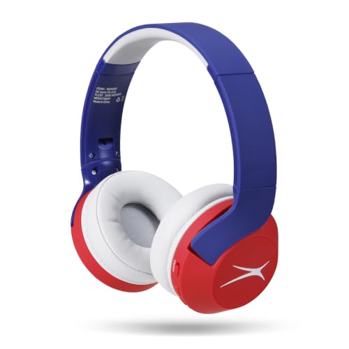 Image of Altec Lansing Kid Safe Noise Cancelling Wireless Headphones 15H Battery, 85dB Volume Limit, Foldable Design Powerful Sound, Active Noise Cancellation Perfect for Kids Ages 7+