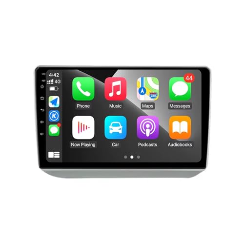 10 Pulgadas Autoradio Estéreo Android 13 Reproductor Multimedia Radio para Skoda Fabia 2 2007-2014 con Wireless CarPlay Control del Volante BT IPS Pantalla Táctil Cámara Trasera(Q1 1+16G)