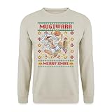 One Piece Mugiwara Merry Xmas - Jersey navideño, piedra natural, M