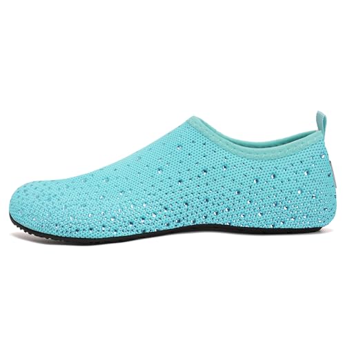 Image of WateLves Womens Barefoot Water Shoes Travel House Slippers for Indoor and Outdoor Aqua Socks for Beach Swim Surf Yoga Dancing Camping Must Haves