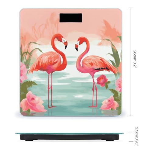 Báscula de Baño Digital con Pantalla LED Clara miniatura 2