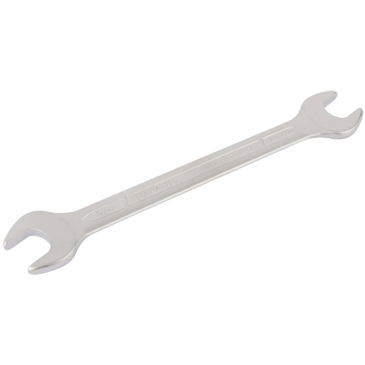 Draper 01424 Elora Long Imperial Double Open End Spanner 9/16 x 5/8""