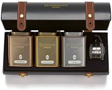 Dammann Frères — set 24 filtri tè assortiti in scatola regalo decorata