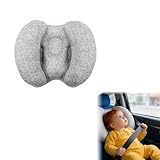 Cuscino cervicale per neonati, confezione da 1, cuscino di supporto per la testa per neonati, cuscino cervicale 2 in 1, cuscino cervicale a forma di banana per neonati, supporto cervicale