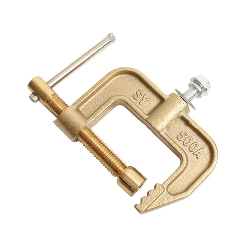 Pince de terre type C en métal robuste pour poste à souder 300A à 600A - 7