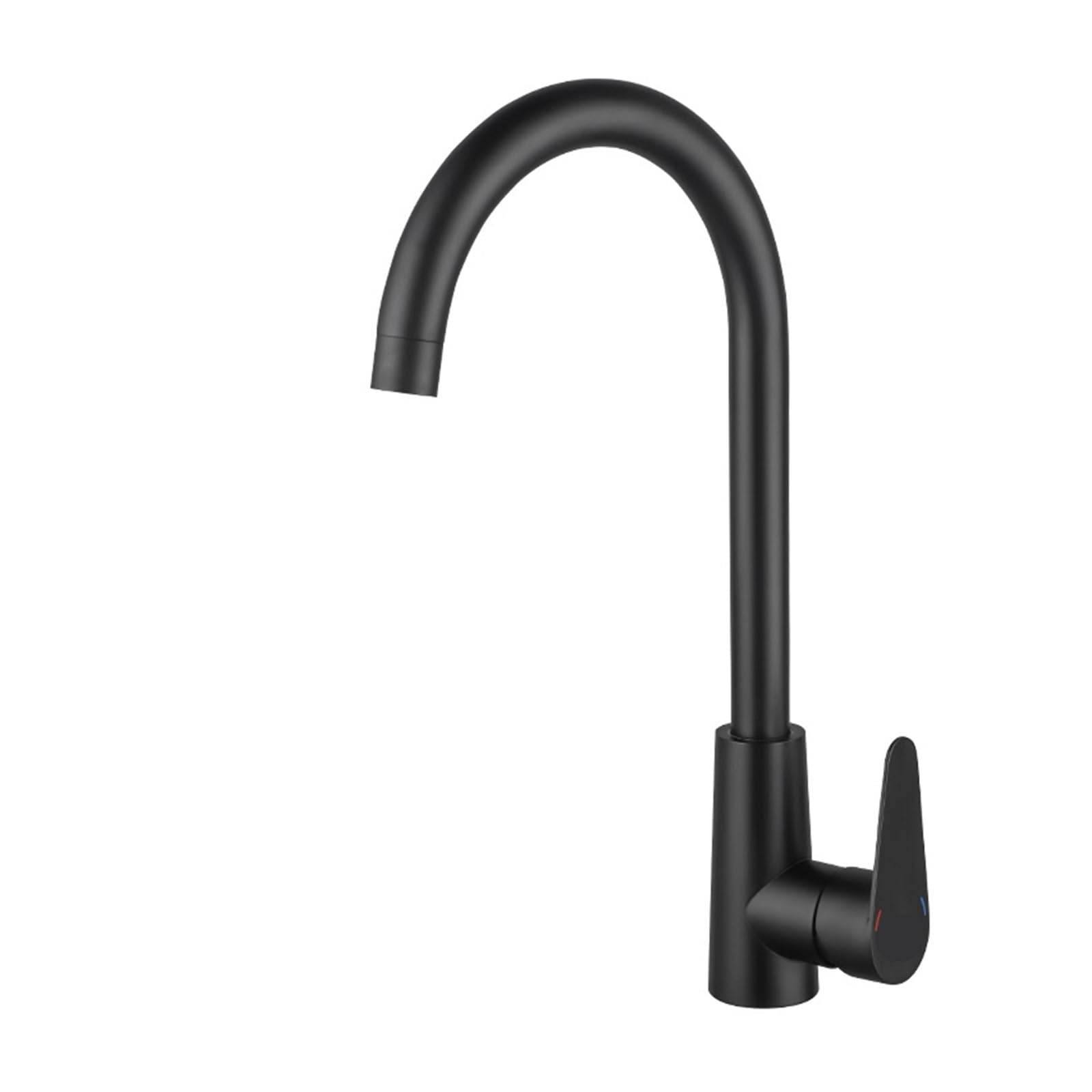 Robinet de cuisine noir et élégant pour simplifier la vaisselle et le nettoyage de l'évier