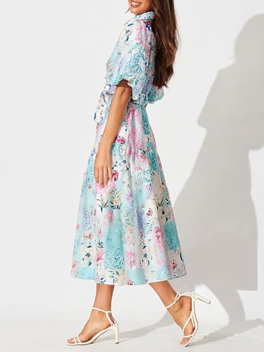 Image of Sissyaki Women's Floral Maxi Dress 2026 Summer Spring Wedding Guest Dress