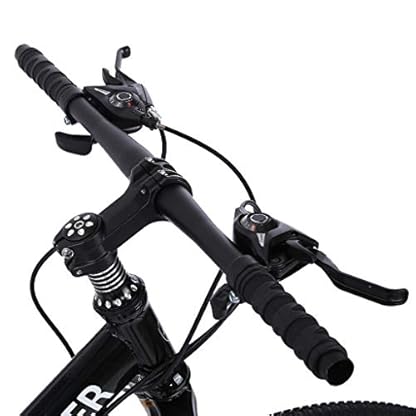 YQCXG Rennrad für Erwachsene Mountainbikes 26 Zoll Klapp-Mountainbike Klappräder für Männer Frauen 21-Gang-Vollfederung Scheibenbremsen Cruiser-Fahrräder Trek MTB – Bild 8