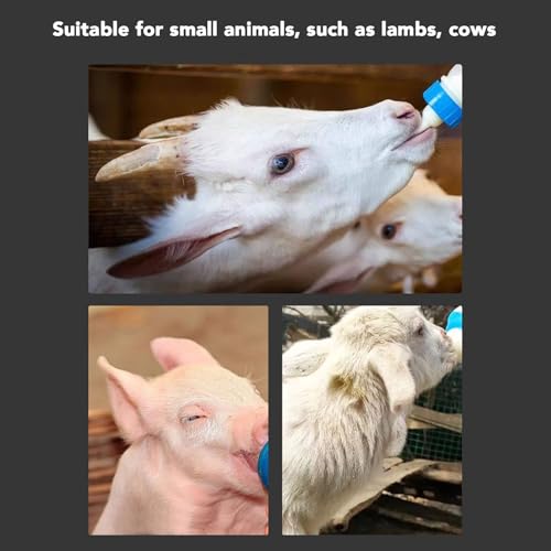 Balde de Leite de Cordeiro, Balde de Alimentação de Leite Com Capacidade de 2,5L Pote de Alimentação