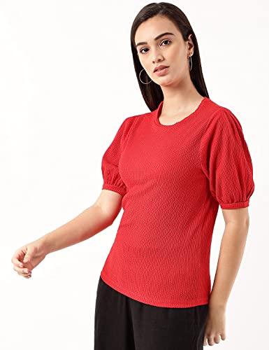 Image of Marks & Spencer Women's Regular Blouse (T43 7840K Red XS)