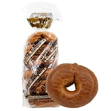 Just Bagels Pumpernickel Bagels - عبوتان تحتوي كل عبوة على 6 أنواع من الخبز - 12 إجماليًا غير معدل وراثيًا