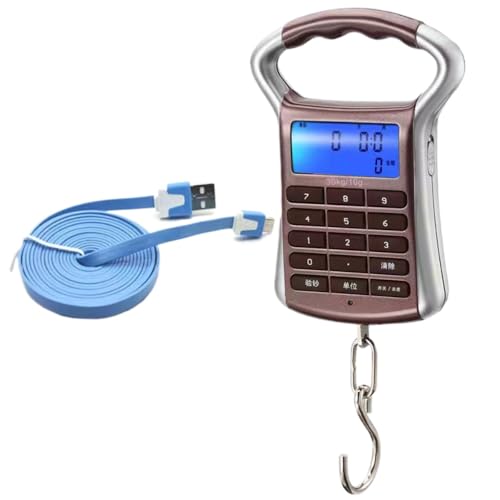 MKIFJGH吊りはかり、重量計、 デジタルスケールク、レーン 、計量器 、携帯式、 吊秤 、30/50kg 家庭用、商売用 (30kg)