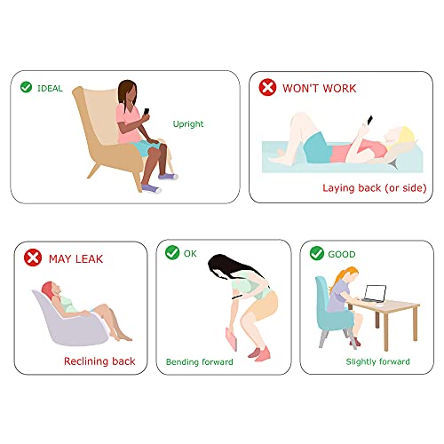 Youha Closed System Breast Milk Collection Cups, Pump With Your Clothes On, On The Go, Anywhere, Anytime!28Mm #TOP4