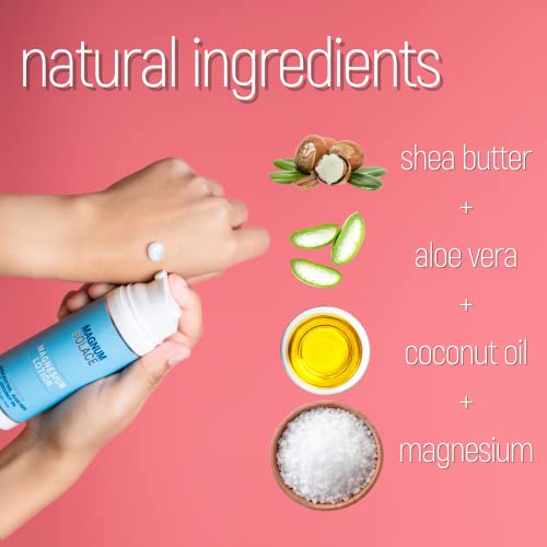Magnesium Lotion With Aloe, Shea, Coconut - Alternative To Topical Magnesium Cream - Lavender #TOP6