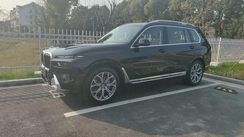 Estribos laterales para BMW X7 G07 2019-2024, 2 piezas plata y negro miniatura 5