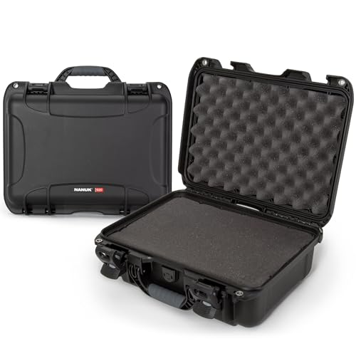 NANUK 920 Pro Photo Kit – Waterproof Travel Camera Hard Case with Customizable Cubed Foam, 16.7” x 13.4” x 6.8”, Dustproof & Impact-Resistant, Airline Carry-On Approved – Black