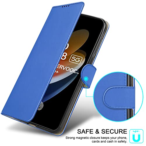 PIXFAB For Oppo Reno 8 5G Leather Phone Case, Magnetic Closure Full Protection Book Folio Design - Image 4