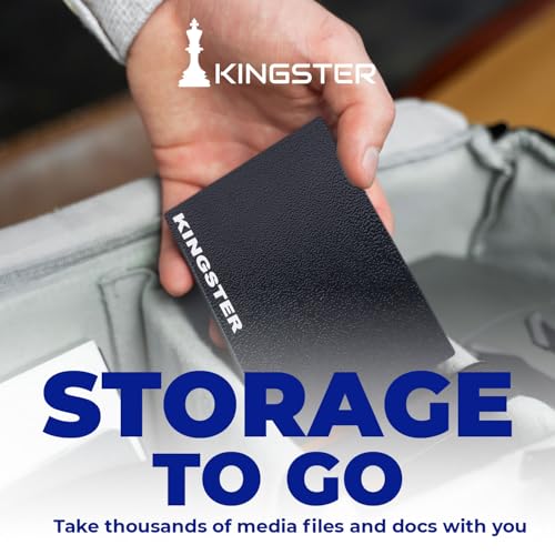 KINGSTER'S Portable External Hard Drive - USB 3.0 High-Speed HDD for PC, Laptop, Mac, Windows, Linux, Android - Plug & Play External Storage Drive with 2-Year Warranty (320 Gb Black) 2 41lMQocsNPL