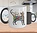 Produktbild Namaste Cat Yoga Meditation Funny Color Changing Coffee Mug Cup (11 ounce)