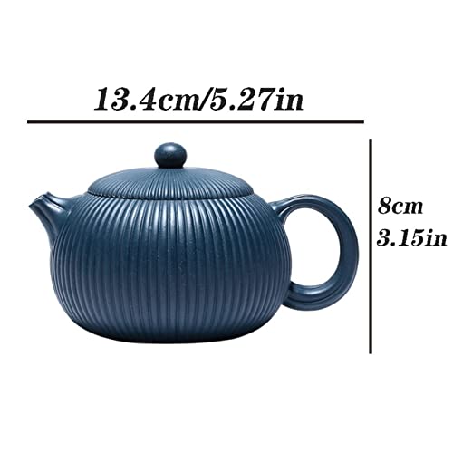 Tetera zisha con filtro integrado de 250 ml que evita hojas sueltas en tu taza de té 3
