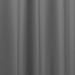 iDesign Solid Long-Length Fabric Bathroom Shower Curtain - 72