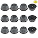 Yuehuabao 12 pcs Almohadillas para Pies de Lavadora Amortiguador para Lavadora Almohadillas Antivibrantes para Secadora Mesa Mueble