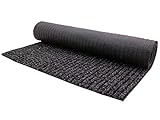 Schmutzfang-Läufer Sauberlauf Meterware MAGNUM - Anthrazit 100 x 300 cm, Rutschfester, Robuster Küchenläufer, Küchenvorleger, Schmutzfangteppich, Gangläufer, Schmutzfangmatte