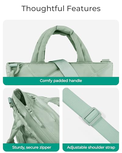Image of BAGSMART Crossbody Bags for Women, Lightweight Purses for Women, Quilted Puffer Tote Handbags for Daily Use,Shop,Travel