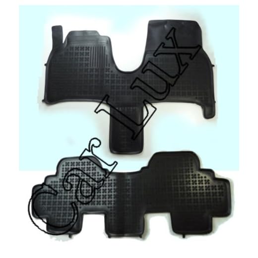 Car Lux AR01827 - Alfombras Alfombrillas de goma tipo cubeta 3D para el C8