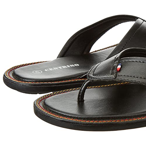 Image of Centrino Men's Slipper |Flip-Flop Slippers | Luxurious Comfort Every Step | Slip-On Ease, Minimalist Design | Perfect for Beach Days, Poolside Lounging, and Casual Wear (1302)